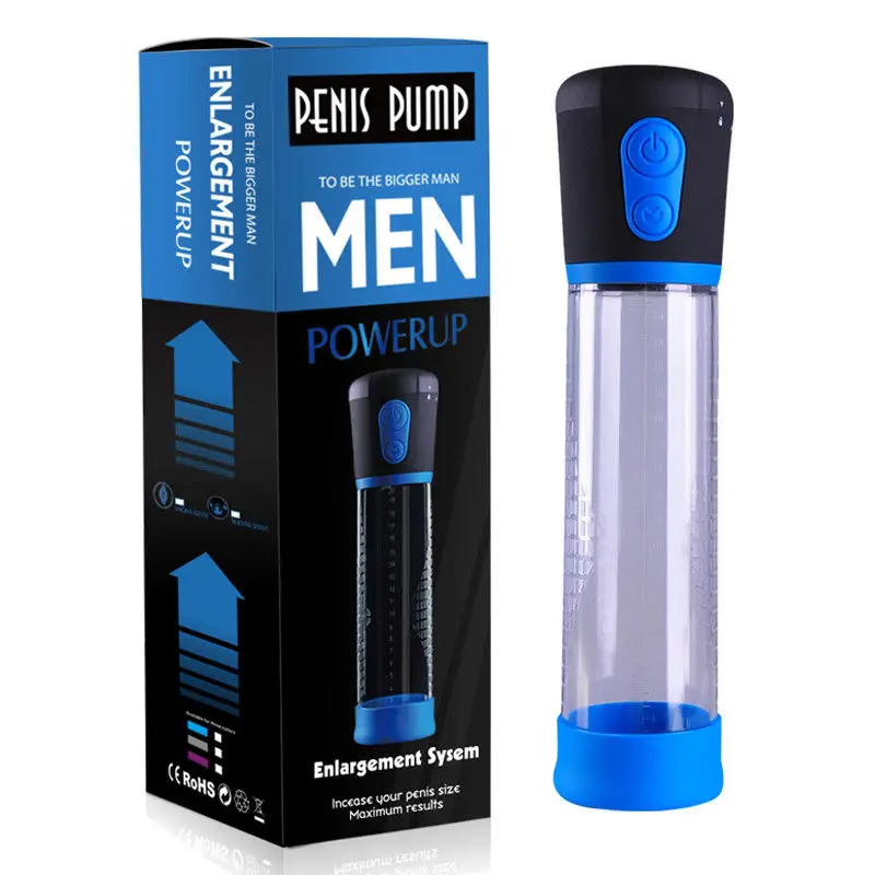 Electric Penis Pump Enlargement Pump Enlarge Automatic Vacuum Suction Penis Extend Toy Exercise for Men Penis Extender Pump