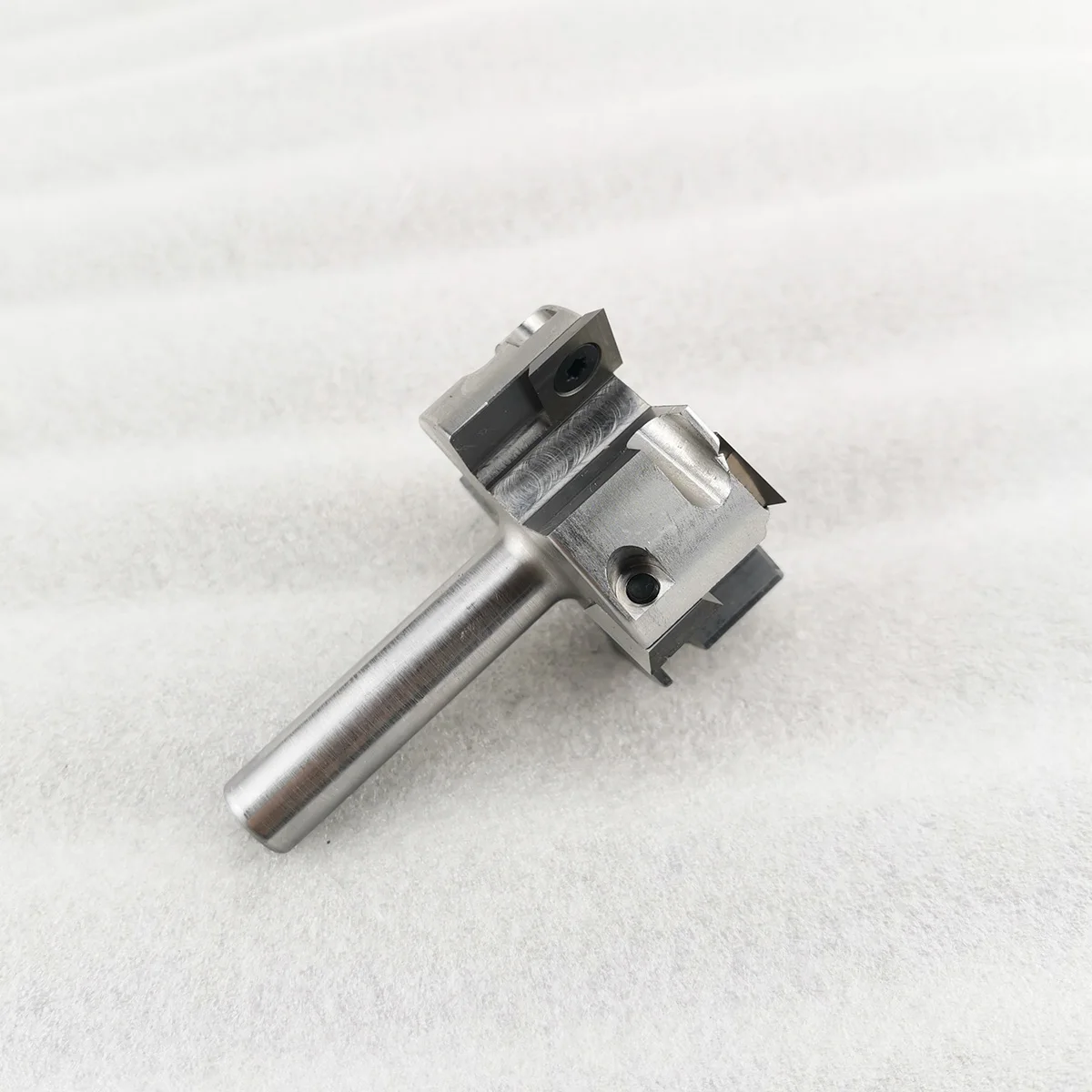 LIVTER  12mm 12.7mm 1/2'' shank Woodworking Machine Milling Tools with Carbide Inserts Spoilboard Surfacing CNC Router Bits