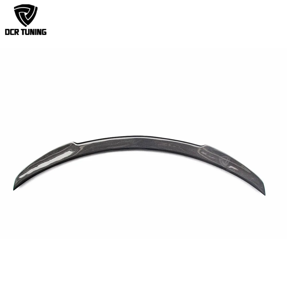 For Mercedes C Class W205 Spoiler Carbon Fiber Rear Trunk Spoiler wing C200 C250 C300 C180 C350 Coupe 2 Door Car FD Style 2014+