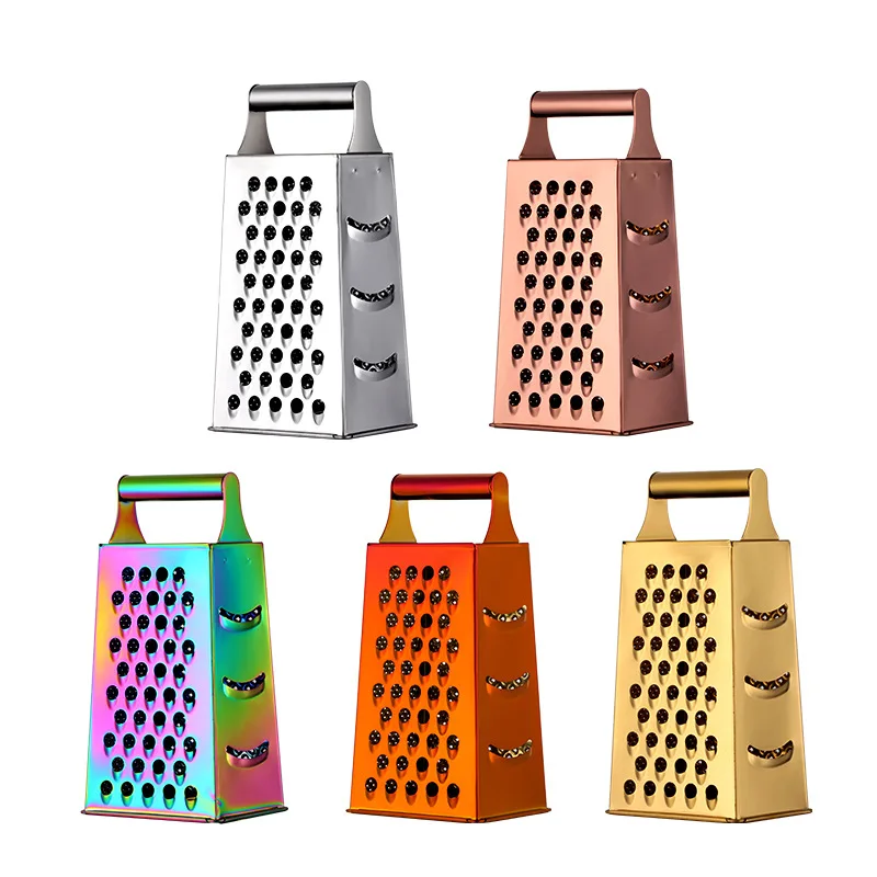 Multifunctional Stainless Steel Vertical Grater Potato Cutter Garlic Crusher Kitchen Accessories