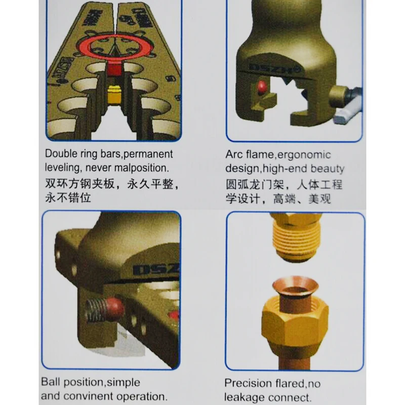 Imagem -06 - Ferramenta de Corte para Alargamento de Tubo Tubo de Cobre Expansor Conjunto de Tubo de Expansão 619 mm Embutido