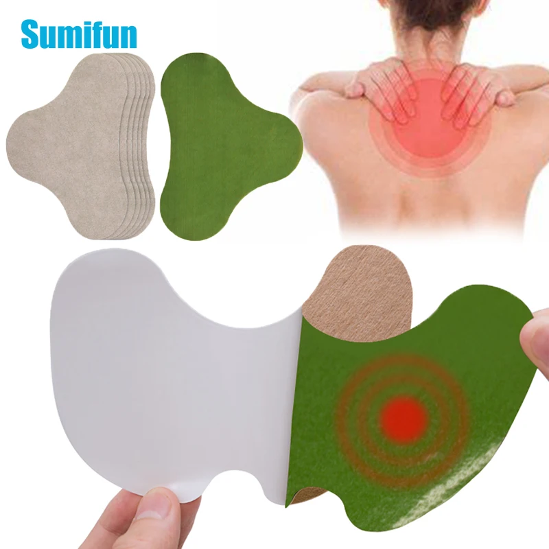 

12pcs Knee/Cervical Pain Relief Patches Wormwood Extract Knee Joint Ache Stickers Rheumatoid Arthritis Chinese Medical Plaster