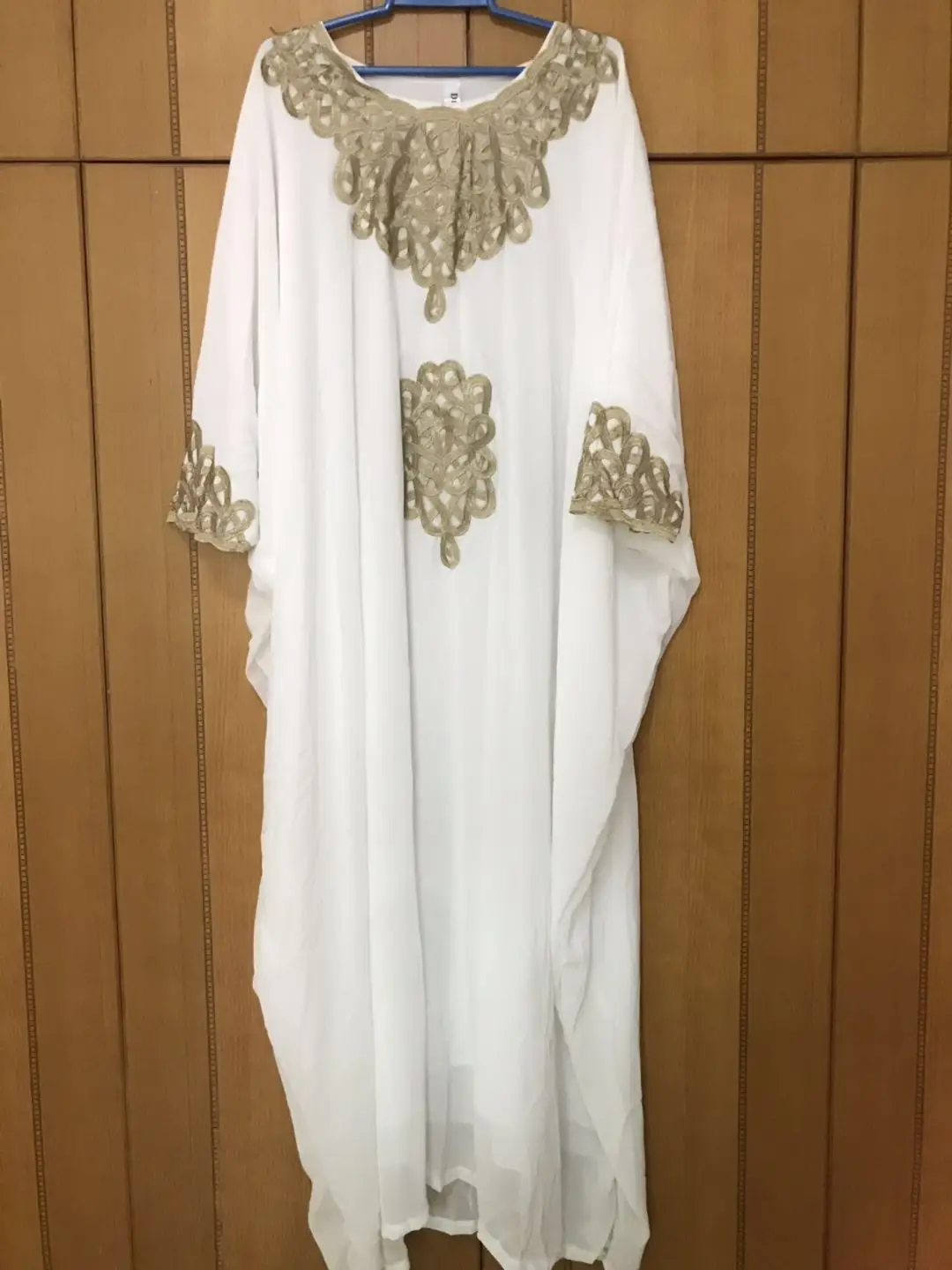 MA MA DA African Clothing Dashiki For Women\'s Abaya Stylish Chiffon Fabrics Loose Long Dress Free Size Bust 220 Cm Length 150