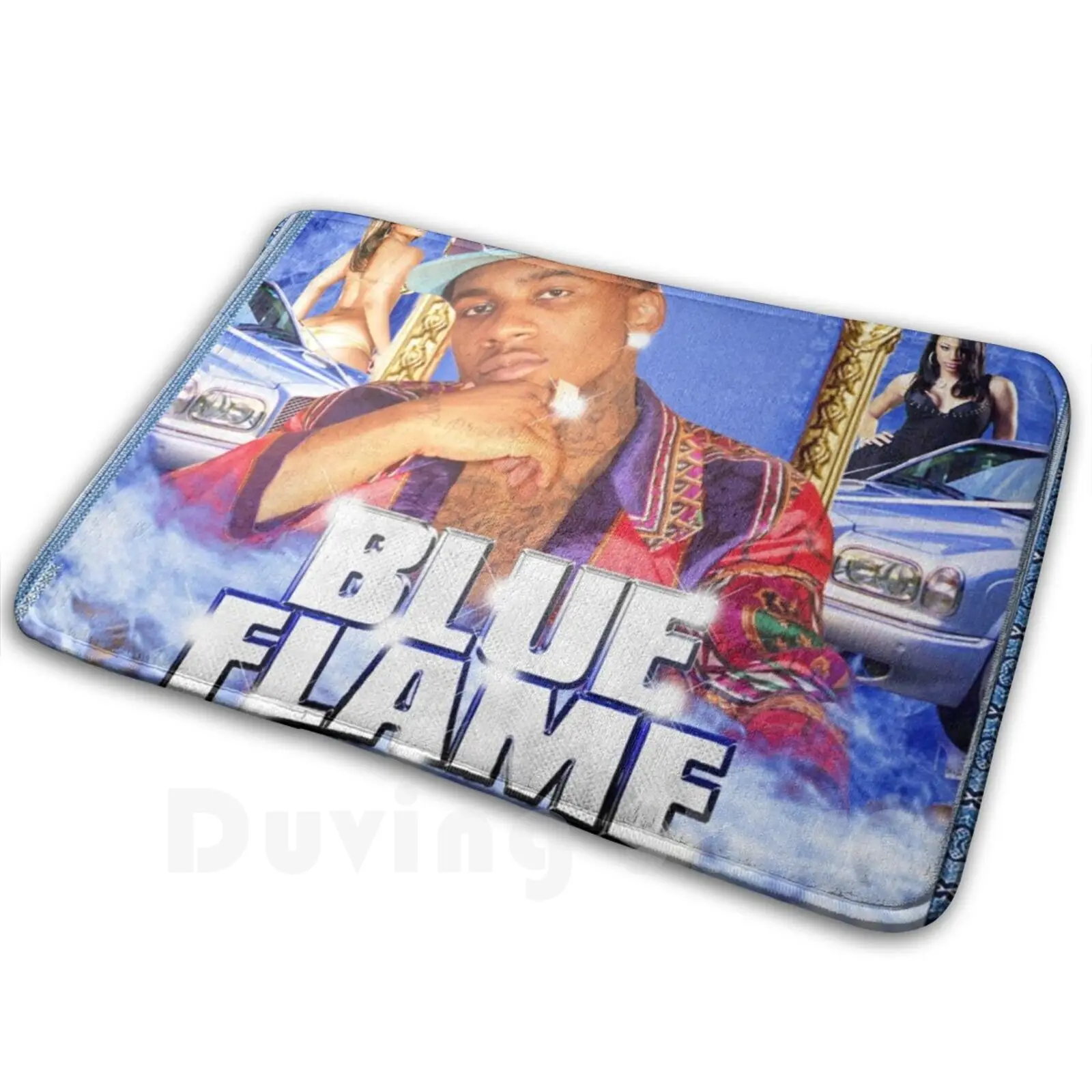 

Lil B The Based God-Blue Flame Обложка альбома Коврик Коврик Подушка Мягкий Lil B Хип-Хоп Рэп Музыка Обложка альбома