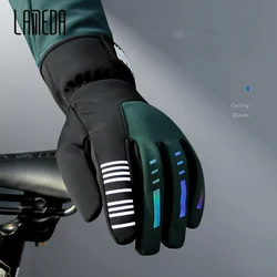 LAMEDA autumn and winter cold protection windproof warm cycling Gloves Mountain biking for men and women