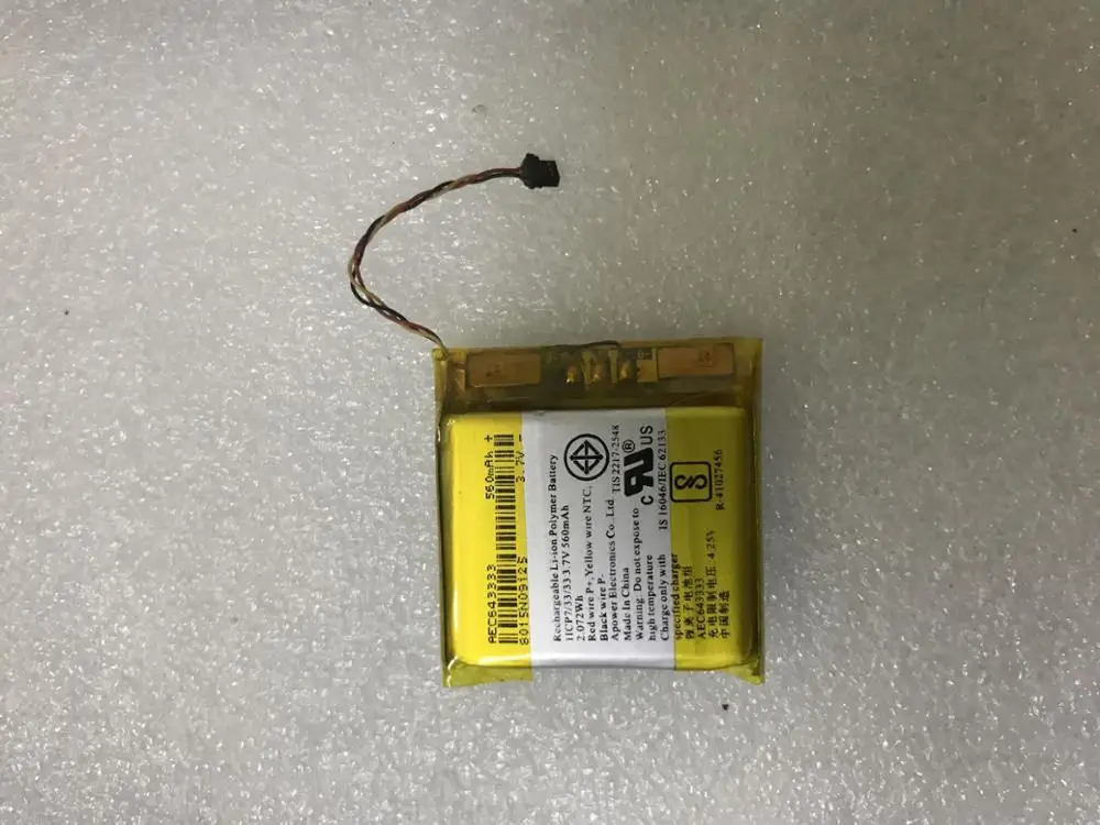 original and new 560mAh AEC643333 Battery for Beates Studio 2 2.0 Wireless bluetooth Headphone 3.7V Battery PA-BT05