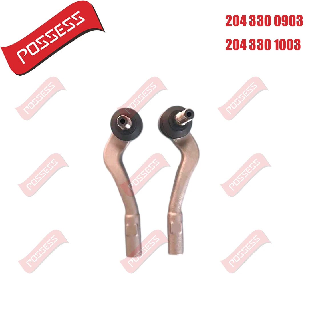 

A Pair of Front Axle Outer Steering Tie Rod Ends Ball Joint For Mercedes Benz C-Class W204 S204 SLS AMG C197 R171 Rear Drive