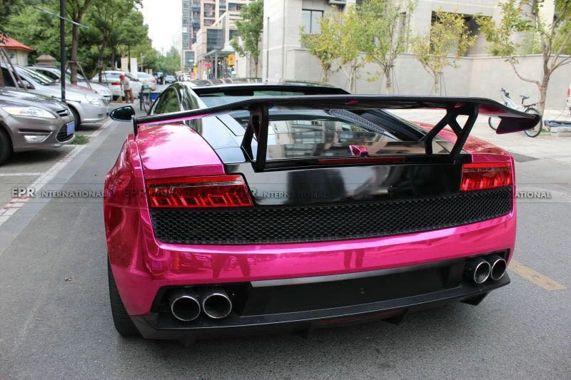 

For Lamborghini Gallardo SV-Style LP550 LP560 LP570 Carbon Fiber Rear Trunk GT Spoiler Wing Lip Bodykits Trim