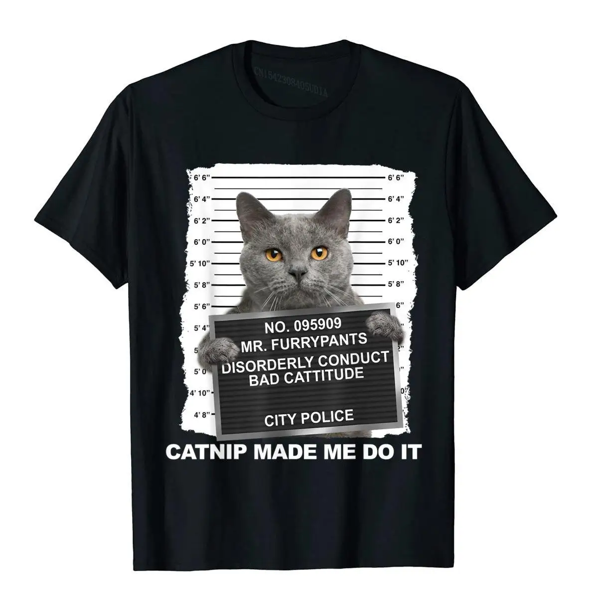 Catnip Made Me Do It Funny Cat Tee T-Shirt T Shirt Classic Funny Cotton Tops T Shirt Vintage For Men Harajuku Camisas