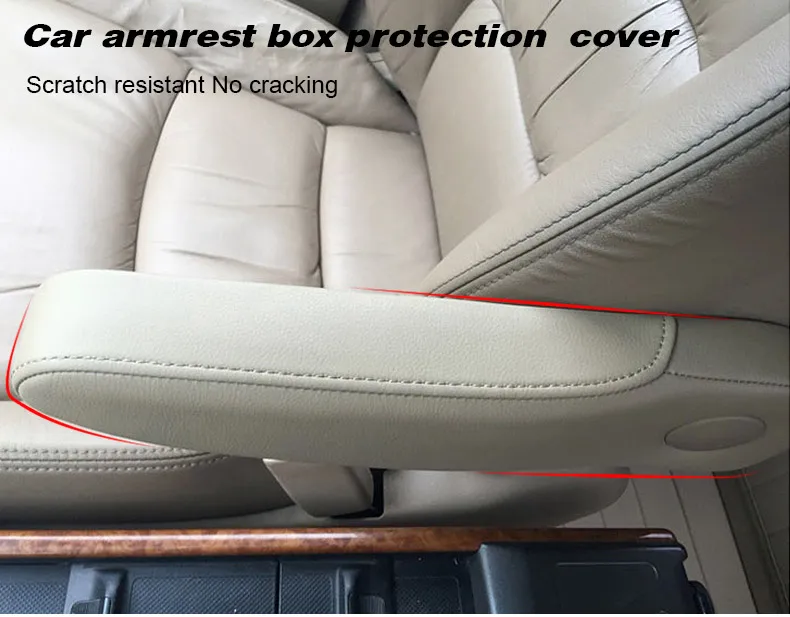 Vtear für honda crv armlehne autos itz seiten polster armlehne kissen innen teile lederbezug zubehör 2007 2008 2011 2017 2018 – Detail 1