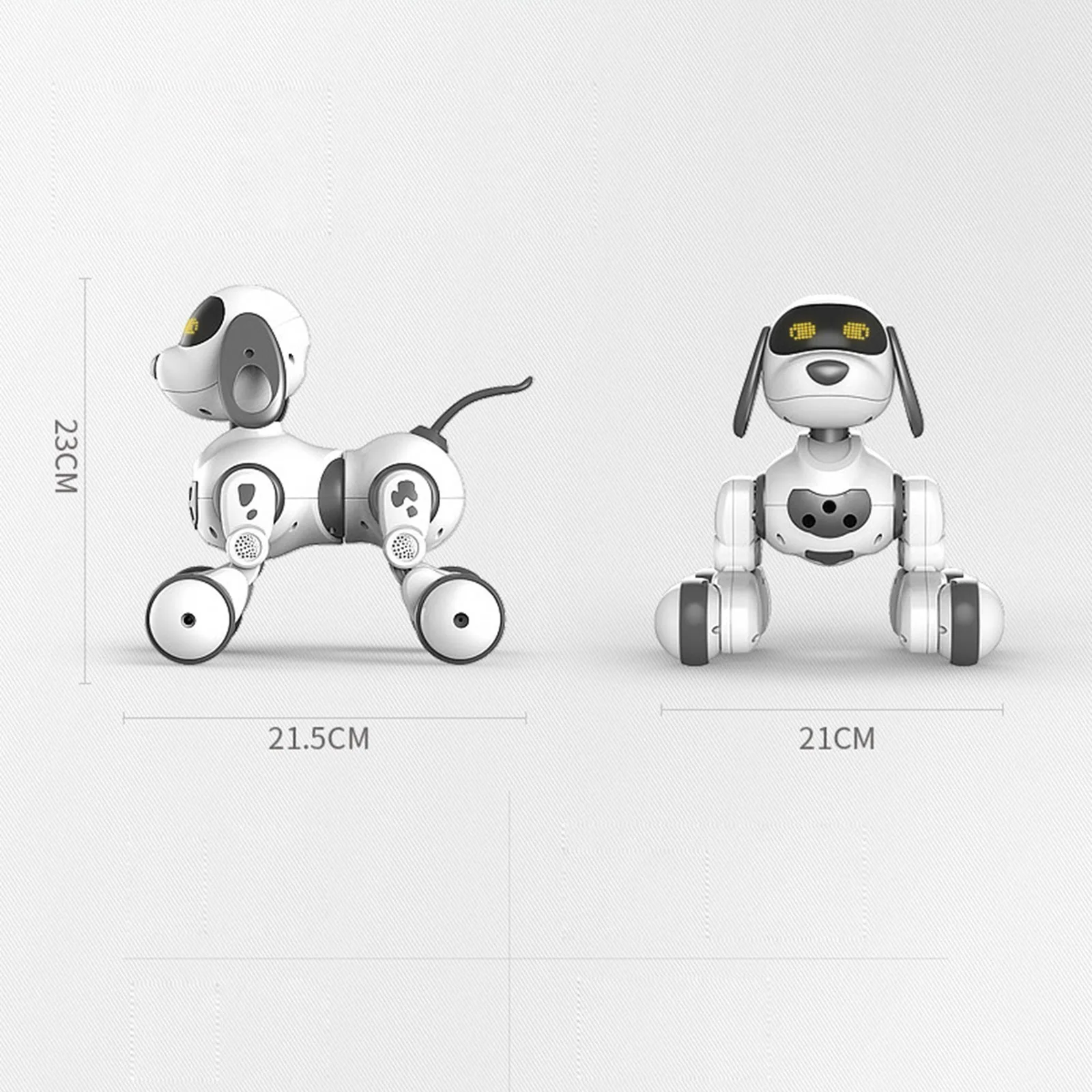 Kind pädagogisches Lernspielzeug RC Roboter elektrische intelligente Haustier Hund LED-Licht Geste Sensing Dialog Singen tanzen Roboter Haustier Hund