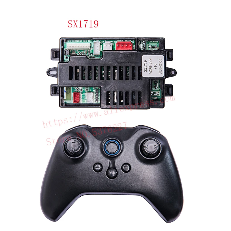 Hollicy hlx sx118 sx1798 sx1718 carro elétrico para crianças 2.4g receptor de controle remoto, controle de partida suave para brinquedos de passeio