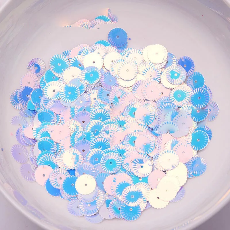 DIY sequins bright golden light 10mm chrysanthemum beads shoes clothing hats decoration materials wedding accessories