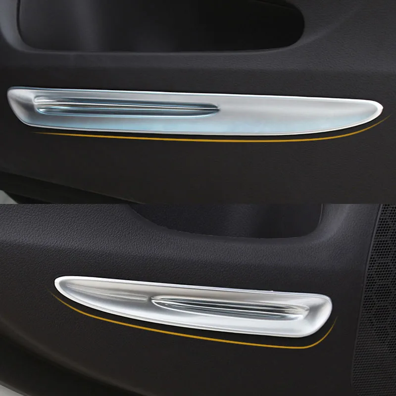 

For Honda CRV CR-V accessories 2012/13/14/15/16 ABS Matte Inside Door Panel Cover Scuff Plate Steel Protector Guard Trim