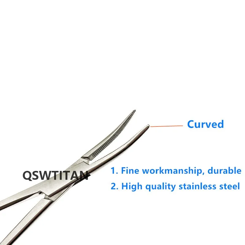 Stainless steel Hemostatic forceps Surgical Instrument hemostat  Veterinary Surgical Instruments