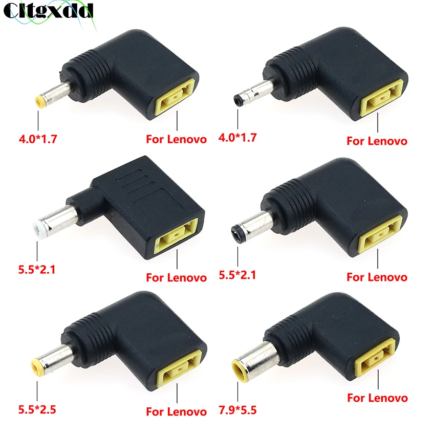 DC 4.0*1.7 5.5*2.1 5.5*2.5 7.9*5.5 Male to Square Frmale Power Plug Jack Converter Laptop Adapter Connector For Lenovo Thinkpad