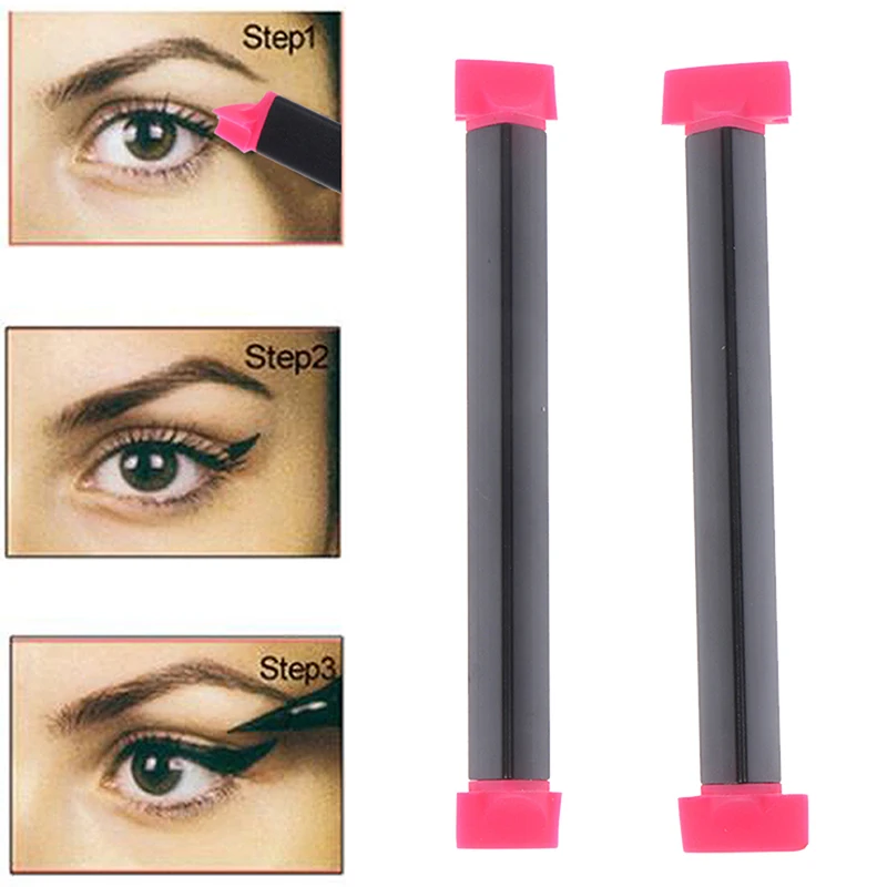 2 Size Stamps Eyeliner Tool Makeup Wing Style Cat Eye Women Cosmetic Beauty Tool Easy to carry and convenient to use