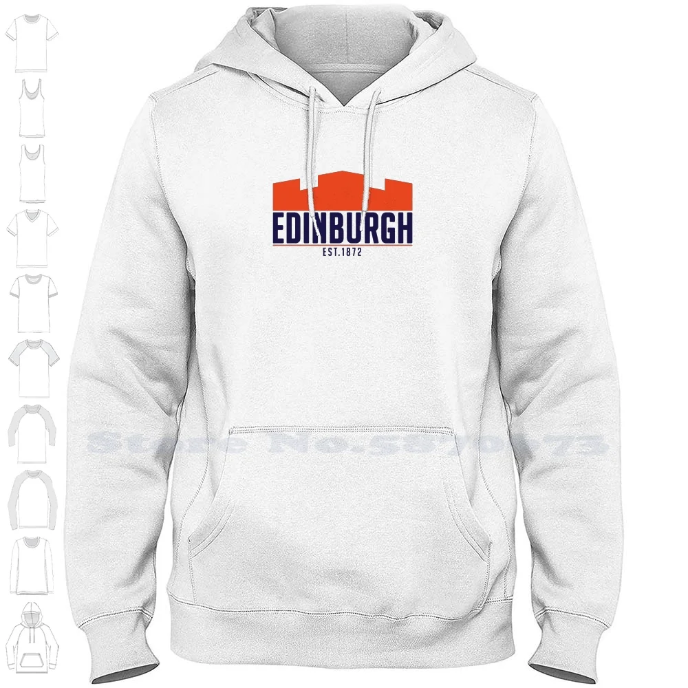 Edinburgh Rugby 100% Cotton Hoodie T-Shirt Glasgow Rugby Union Football Edinburgh Rugby Scots Scottish Flag Scottish Rugby