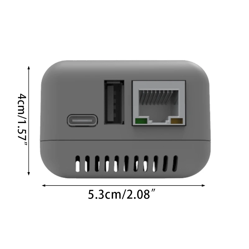 Wifi Netwerk Draadloze Printserver Netwerk Usb 2.0 Poort Snel 10/100Mbps RJ-45 Lan Poort Ethernet Print Server Adapter