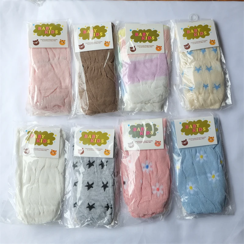 OZijun 1 Pair Baby Legging Warmers Knee Pads Children Boys Girls Summer Anti-mosquito Safety Breathable Mesh Socks