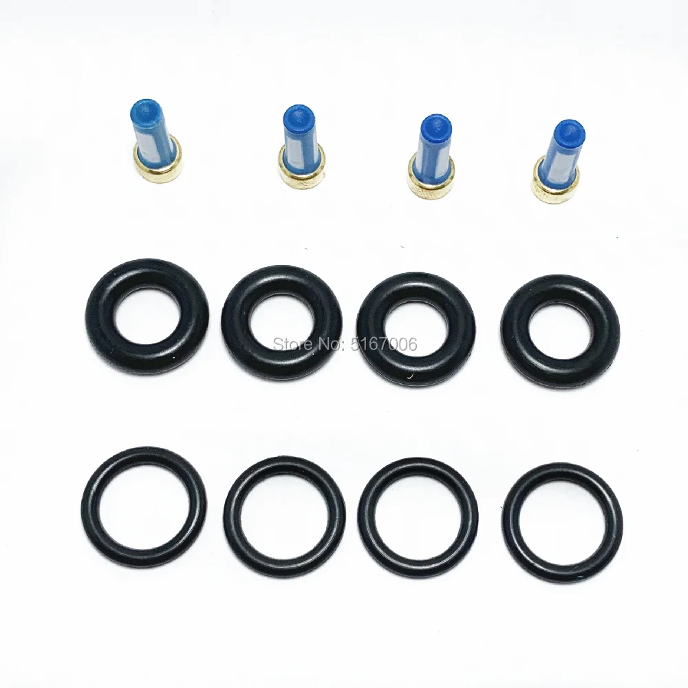 wholesale 4sets Fuel injector repair kits for Peugeot 206 307 406 407 607 806 807 Expert 2.0/16V 1984E2 01F002A (AY-RK801)