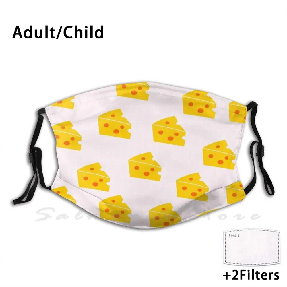 

Mask Cute Cheese Yellow Pink Cheese Cheese Print Cheese Pattern Cheese Lover Gift Cheesy Funny Food Gift Food Lover Gift Funny