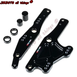 Motorcycle CNC Adjustable Rear Set Rearsets Footrest Foot Rest For KAWASAKI Ninja400 Z400 2018 2019 2020 2021 2022 2023 2024