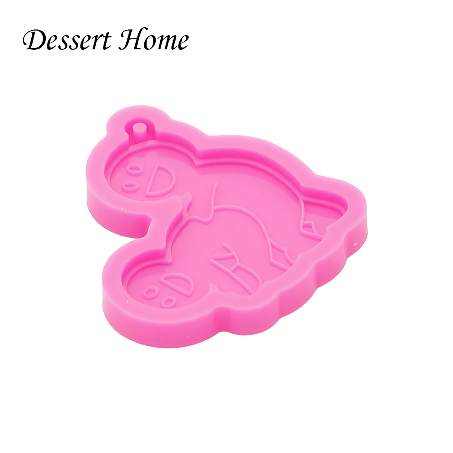 DY1059 Shiny Boy Person Resin Keychain Mold, Crafts with Epoxy Art Diy Chocolate Fondant Cake Decoration Silicone Mold