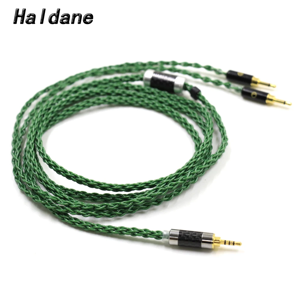 Haldane Headphone Replacement Upgrade Cable Silver Plated for Oppo PM-1 PM-2 Planar Magnetic 1MORE H1707 Sonus Faber Pryma DIY