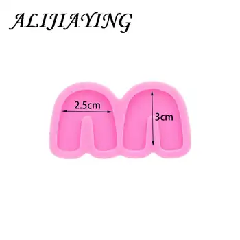 馬蹄形耳環樹脂晶簇模具DIY藝術,水滴形矽膠耳環模具,環氧樹脂樹脂工藝品模具DY1189 8 最佳銷售 晶簇矽膠模具 - №3