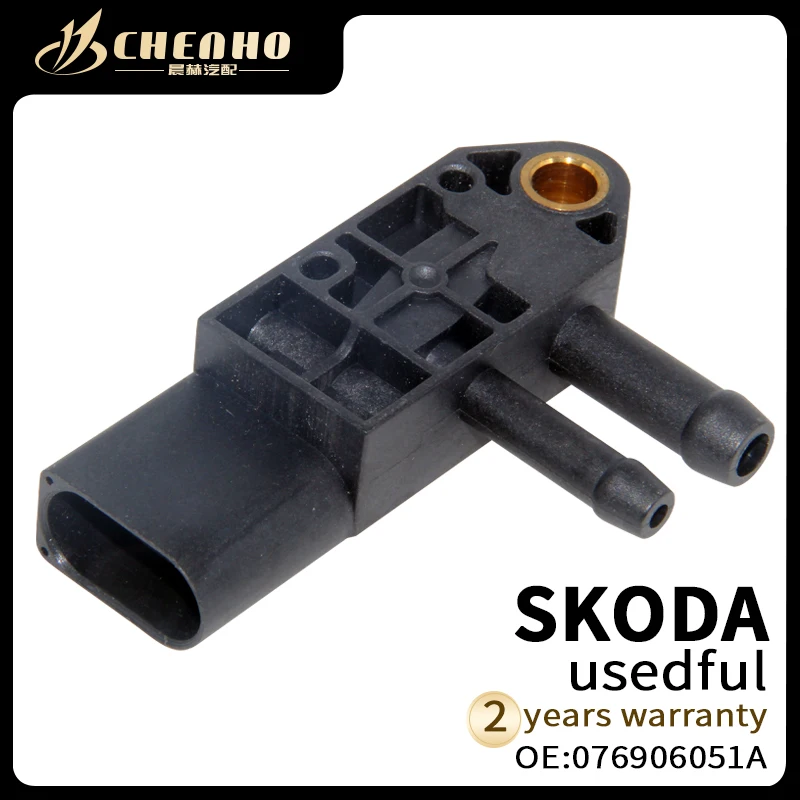 CHENHO BRAND New EGR DPF Differential Exhaust Pressure Sensor For AUDI A3 A4 A6 A8 Q7 SEAT SKODA Fabia ROOMSTER 076906051A