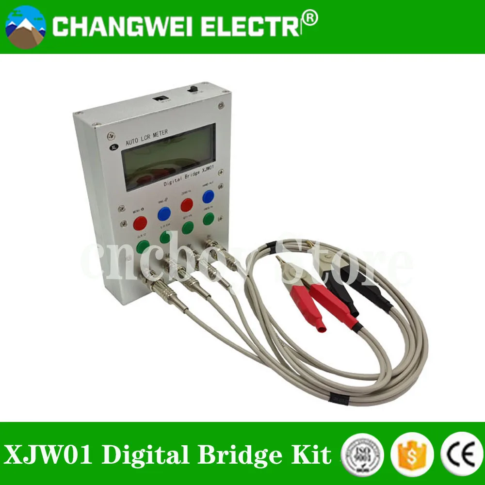 XJW01 0.3% LCR اختبار الجسر الرقمي اختبار الجسر المقاومة والحث والسعة ESR اختبار المجموعة النهائية
