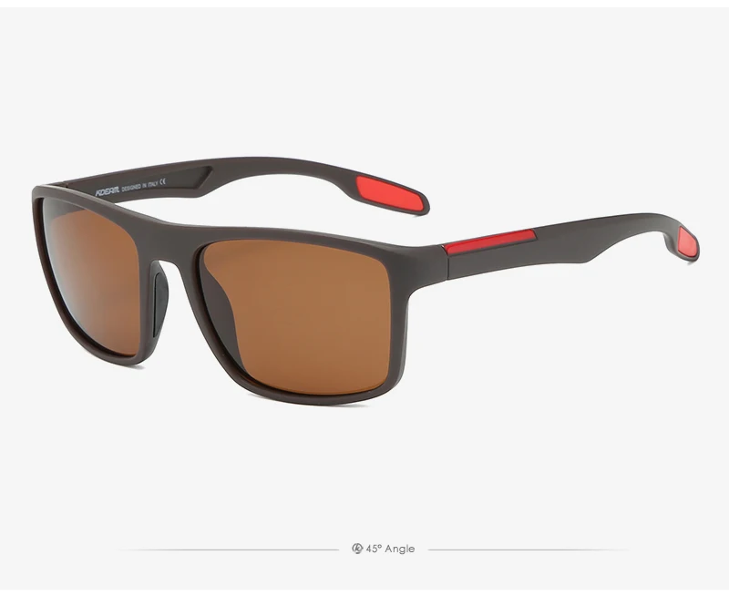 KDEAM VIP Bieten Ultra Licht Rechteckigen Polarisierte Und Photochrome Sonnenbrille Männer – Detail 16