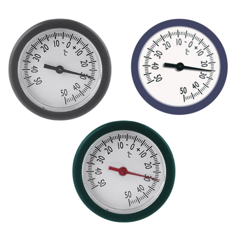 38mm wbudowany Mini termometr wędkowanie przechowywania torba na bagaż Box miernik temperatury Monitor nie ma potrzeby baterii