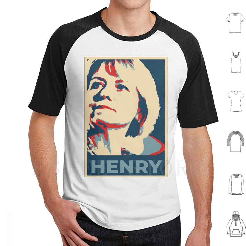Henry Bonnie Henry' ; S Hope Poster T Shirt DIY Big Size 100% Cotton Hope Henry Bonnie Henrys Hope Postr Tisnoow