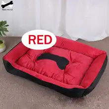 Bone Pet Bed Warm Linen for Dogs and Cats #4