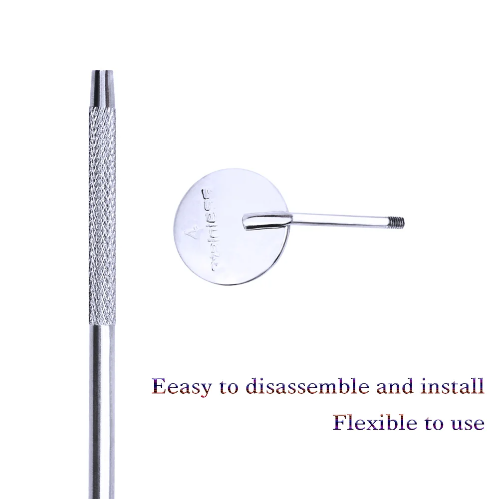 Multifunction Checking Mirror Eyelash Extensions Dental Mouth Check Tools Stainless Steel Eyelash Supplies