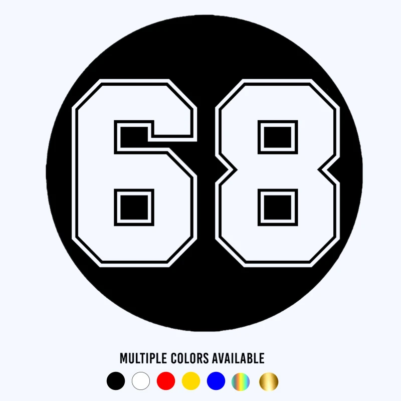 71 – Der ultimative Leitfaden für Autoaufkleber mit Nummer 71