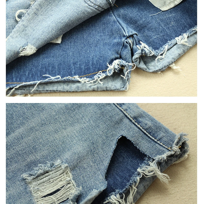 Mini Skirts Sexy Woman 2022 Summer Women Mid Waist Y2K Denim Shorts Skirts Casual Ripped Hole jean Skirts For Ladies With Belt