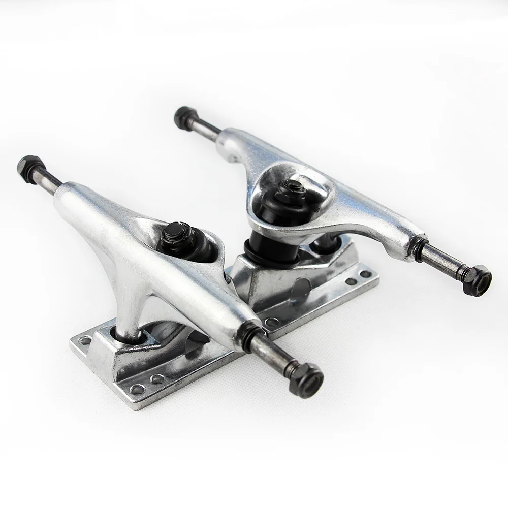 Good Quality 5inch Skateboard Truck Aluminium Fish Board Truck Double Rocker Profession Trucks For Skateboard