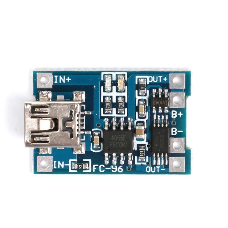 TP4056 Micro USB 5V 1A 18650 TP4056 Lithium Battery Charger Module Charging Board With Protection Dual Functions 1A Li-ion