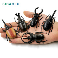5pcs New Diy Simulation Insect worm Animal Model Figurine Home Decor Miniature Fairy Garden Decoration Accessories Modern Statue