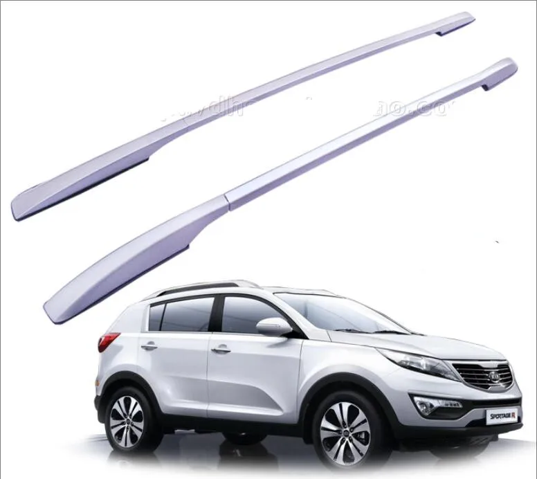 High Quality ABS+Aluminum alloy Brand New Car Roof Racks Luggage Rack Fit For Kia SportageR 2010 2011 2012 2013 2014 2015 2016 BY EMS