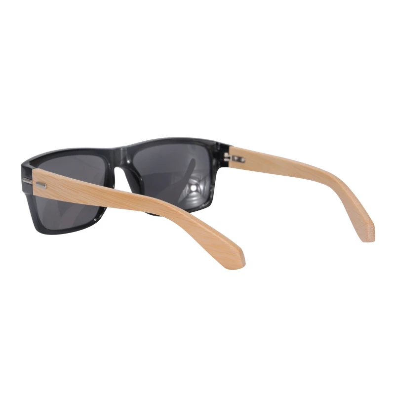 SHINU Myopia Polarized Glasses Square Bamboo Wooden 5 Colors Prescription Men Glasses Frames Sun Glasses Eyewear Eyeglasses