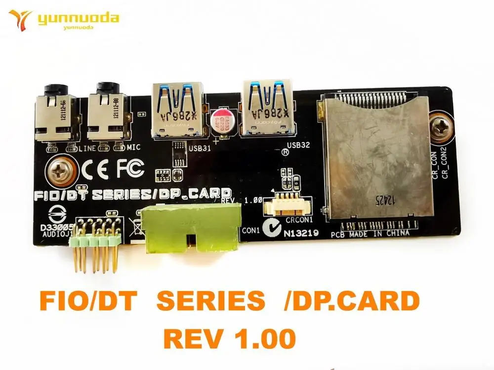 

Original for ASUS SERIES USB board Audio board FIODT SERIES DP.CARD REV 1.00 tested good free shipping