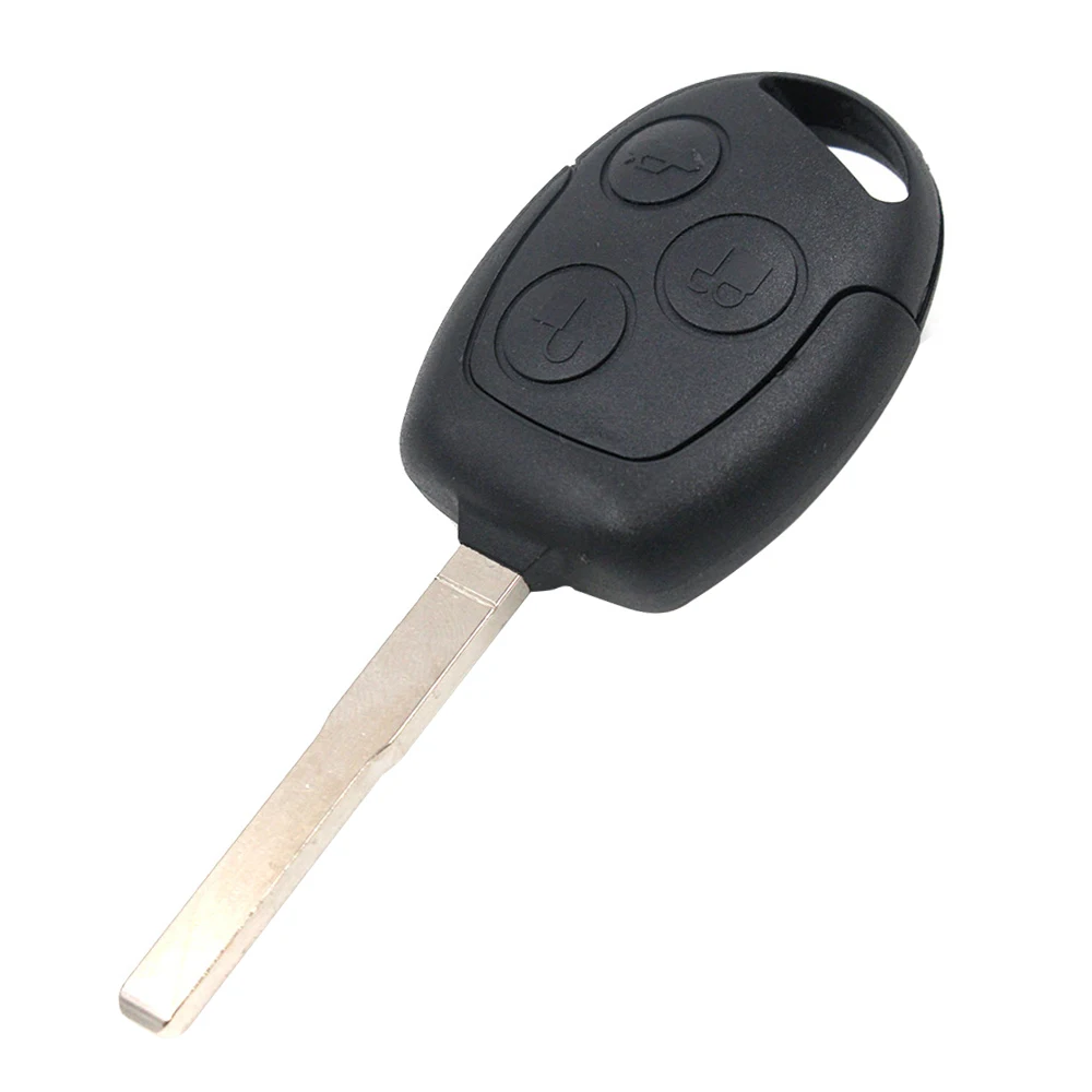 Keyecu KR55WK47899 3 Buttons 433MHz 4D60/4D63 Remote Key Fob for Ford Mondeo Focus 2005 2006 2007 - Uncut HU101 Blade