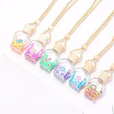 

10 x 15ml Auto Hanging Perfume Scent Empty Bottle Air Fresher Pendant without Perfume Classical Car-styling Car Parfums Car Home