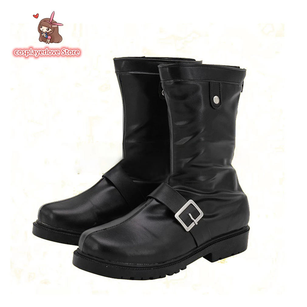 앙상블 스타 츠키나가 레오 코스프레 신발 부츠, 할로윈 크리스마스 및 카니발용 맞춤 제작
