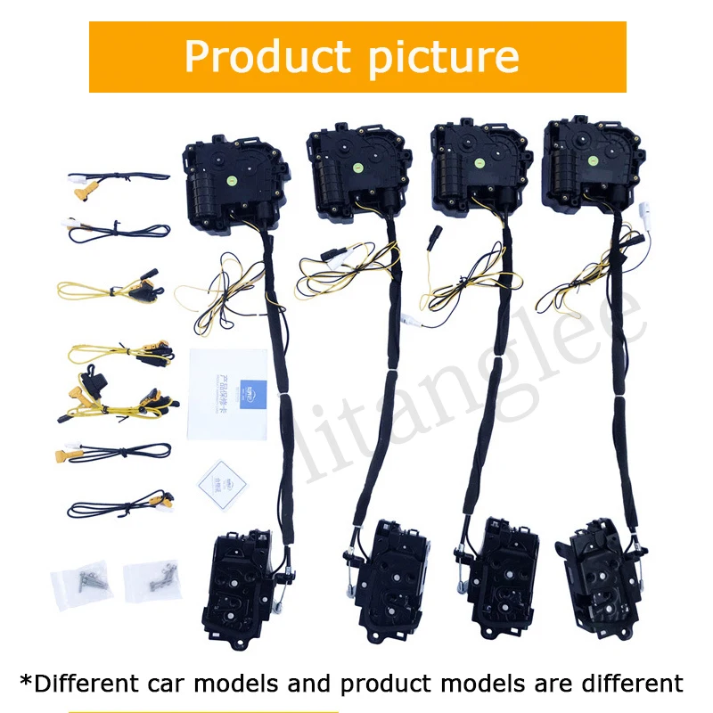 For TOYOTA Mark X MarkX Reiz X130 Car Soft Close Door Latch Pass Lock Actuator Auto Electric Absorption Suction Silence Closer