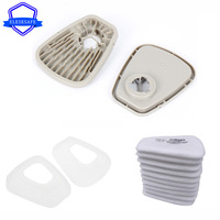 New 603 Pre-Filter Adapter 5N11 Cotton Filters 501 Cover For 6200/7502/6800 Respirator Polishing Painting Spraying Work Safety